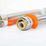 PM77X002 GE 18 Wh Corrugated Quick Connector Kit 0.75" Fip
