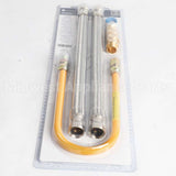 PM77X102 GE 18 Braided Gas Wh Connector Kit