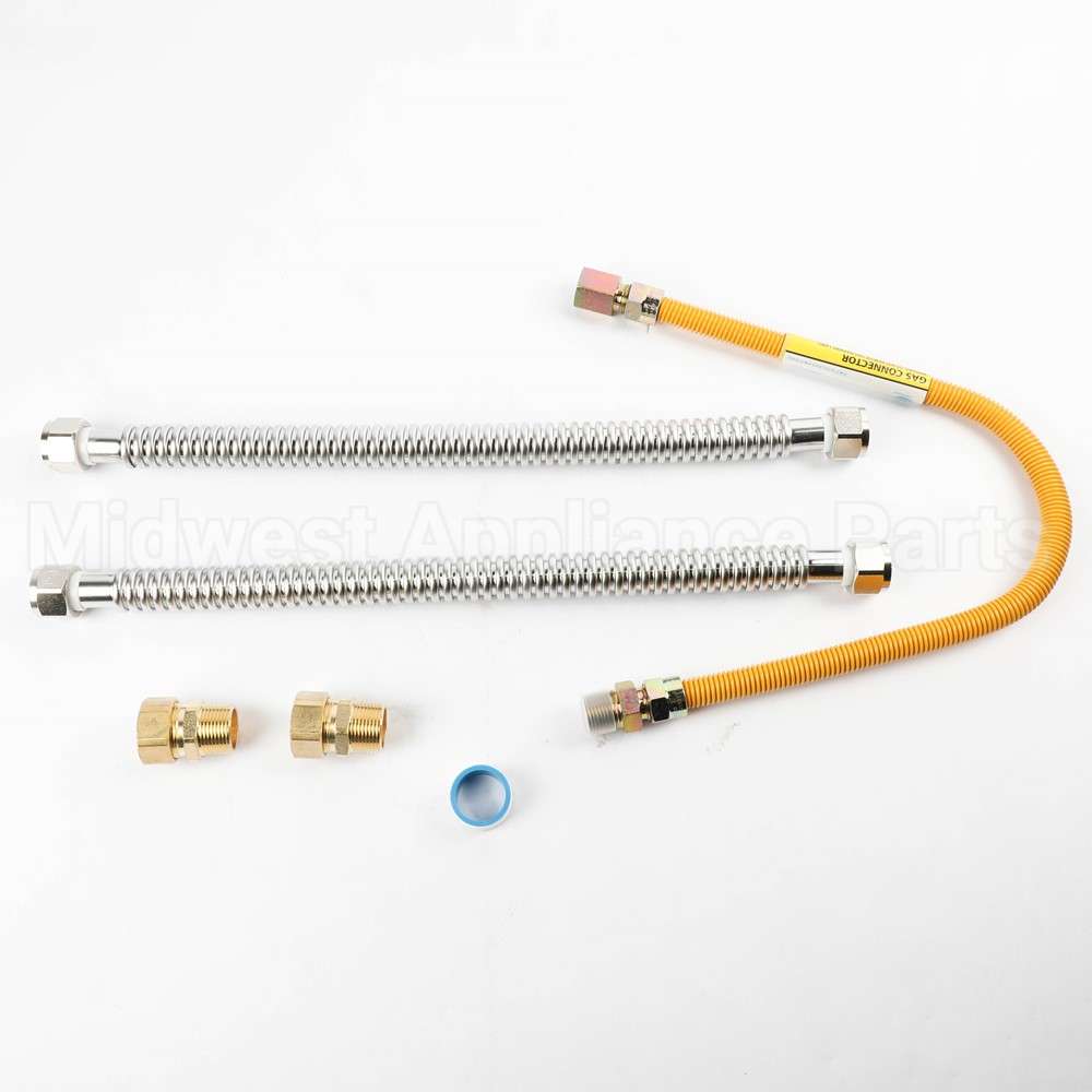 PM77X202 GE 18 Corrugated Gas Wh Connector Kit