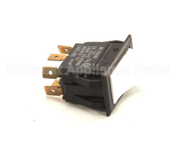 PP10094 Pitco Switch,Rocker Dpdt W/Bk (1-0-(1))