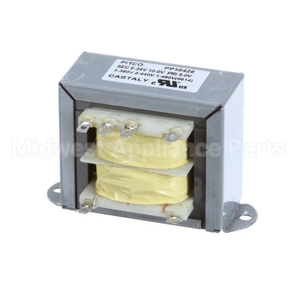 PP10428 Compatible Pitco Xfmr, 80Va 380/440/480V To 24V