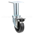 PP10815 Compatible Pitco Caster, 4"Wheel, 9"Lift, W/Brake