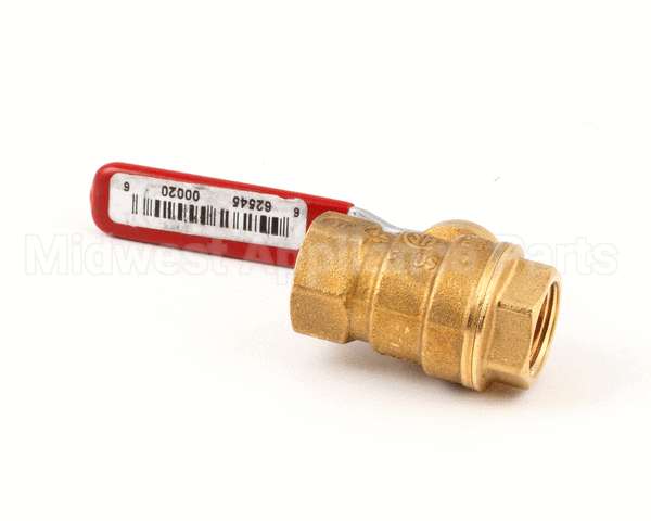 PP10945 Pitco Valve,Wtr 3/8 Ball Brass