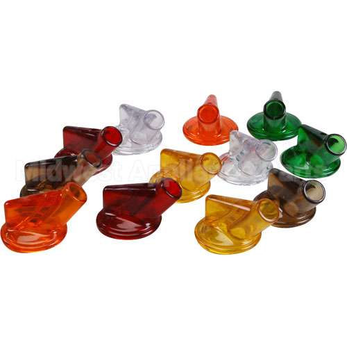 PS103AT00 Compatible Carlisle Foodservice Spout, Store"N Pour, Asst, 12-Pk