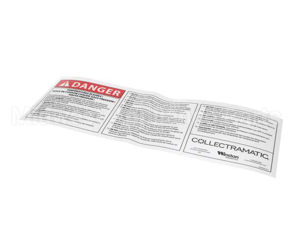 PS1319 Winston Label Danger Backsplash Fr Can