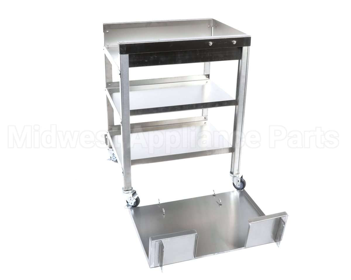 PS1682 Winston Tray Cart - With Basket Stand