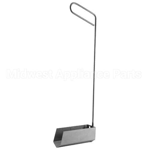 PTB7490701 Compatible Pitco Fryer Crumb Scoop, 2" X 6" X 2