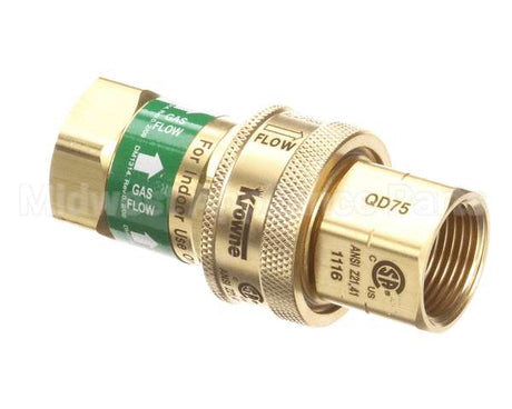 QD75 Krowne 3/4 Quick Disconnect For Gas Hoses