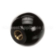 QUB600 Compatible Doyon Knob, Ball, Black Phenolic