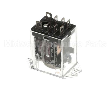 R0196 Bki Relay, Dpdt, 220/240V, Flange Mount