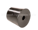 R06003 Continental Refrigeration Bumper, Recessed (25079) (1-1/8 Od X 1 L