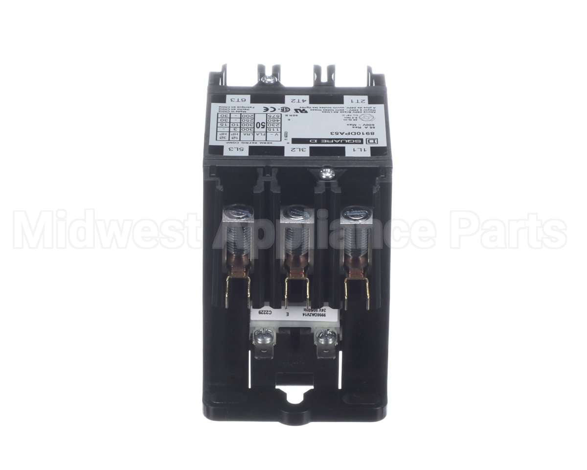 R08600 Aaon 3Pole 50Amp 24V Contactor