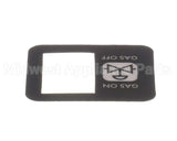 R10657 Blodgett Decal, Manual Gas Switch