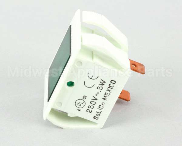 R1318 Blodgett Light, Ind. 250V Green, Rect.