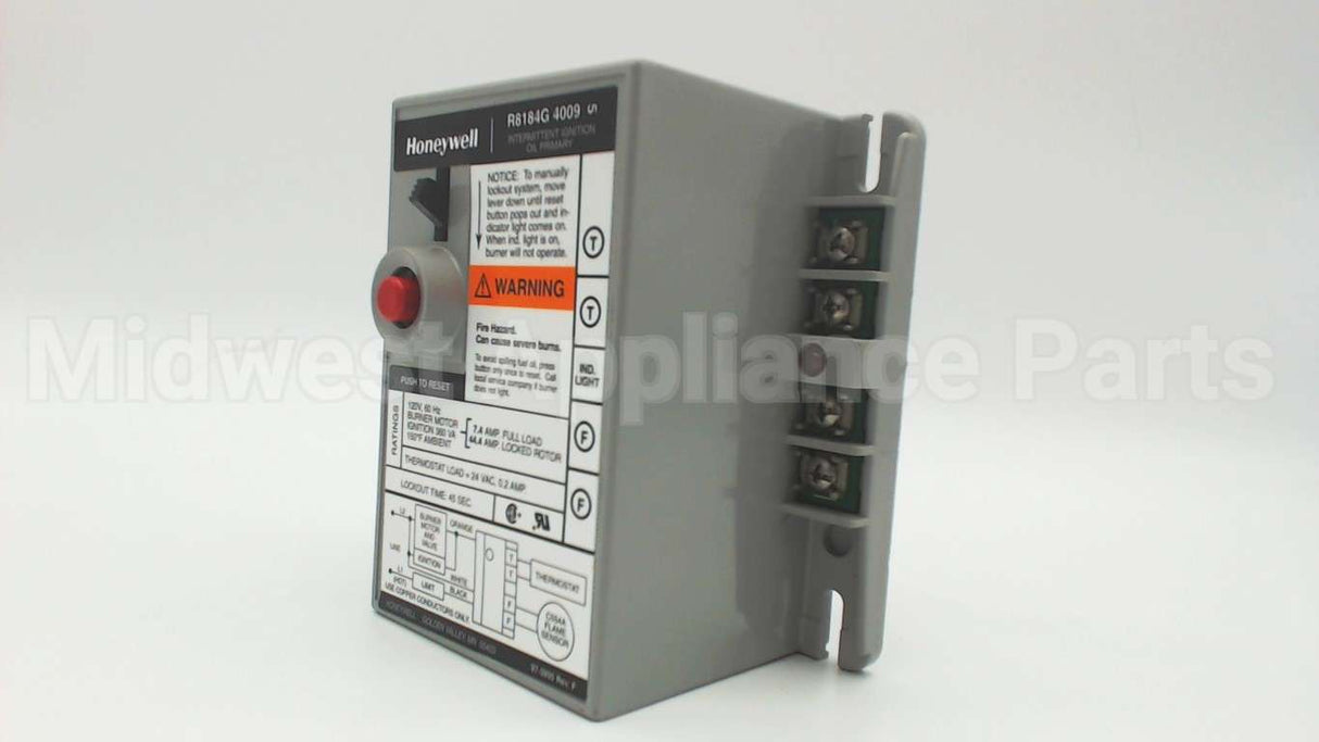 R8184G4009 Resideo 45Sec Sfty Sw.integ.lockout