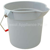 RBMDFG253100BLA Compatible Rubbermaid 2 Gallon Gray Sanitizer Bucket