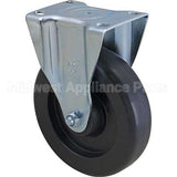 RBMDFG4614L40000 Compatible Rubbermaid Caster, Plate5"Od, Rigid, Black