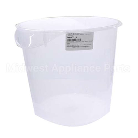 RBMDFG572724CLR Compatible Rubbermaid Container, 18Qt Round (Clear) Sweet Tea