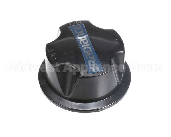 RCP1027 Turbo Air Knob, On/Off, Black, Range