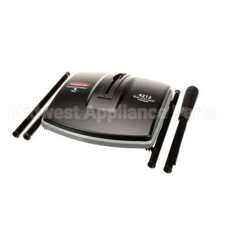 RCP421288BK Compatible Rubbermaid Floor/ Carpet Sweeper Blk 4Ea