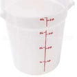 RFS4148 Compatible Cambro Container Rnd 4Qt -148 Poly/White