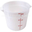 RFS6148 Compatible Cambro Container10"Rd, 6 Qt, W Ht