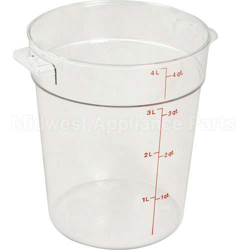 RFSCW4135 Compatible Cambro Container Clear Rd 4Qt