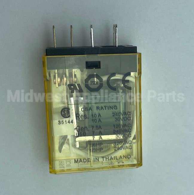RH1B-ULDC24V IDEC Relays 24Vdc Spdt Blade Relay W/Ind.
