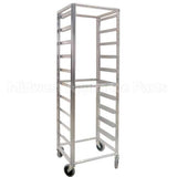 RK69-10 Compatible Lockwood Cart, Rack, 69"H, 20 Adj Runners