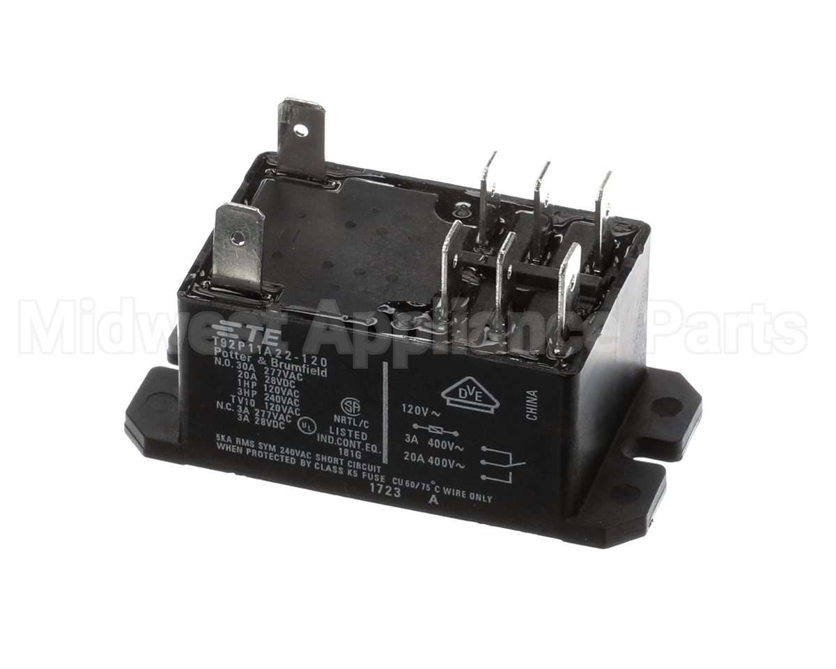 RL-36452 Alto Shaam Relay,Dpdt,30A,120V,600V