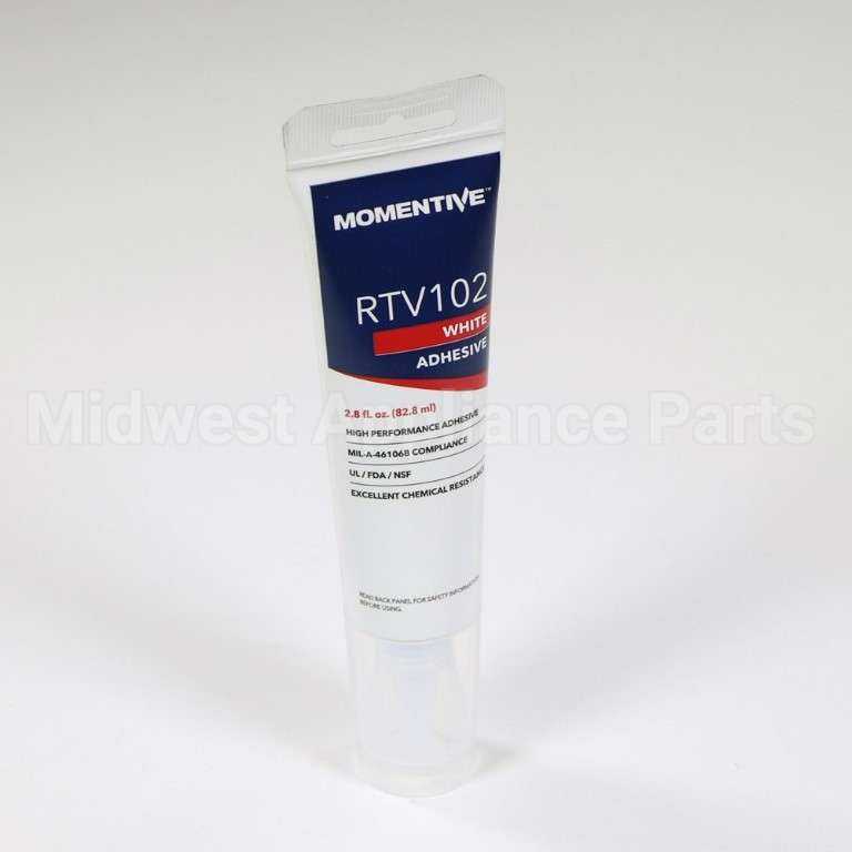 RTV102 GE Silicone - White Adhesive