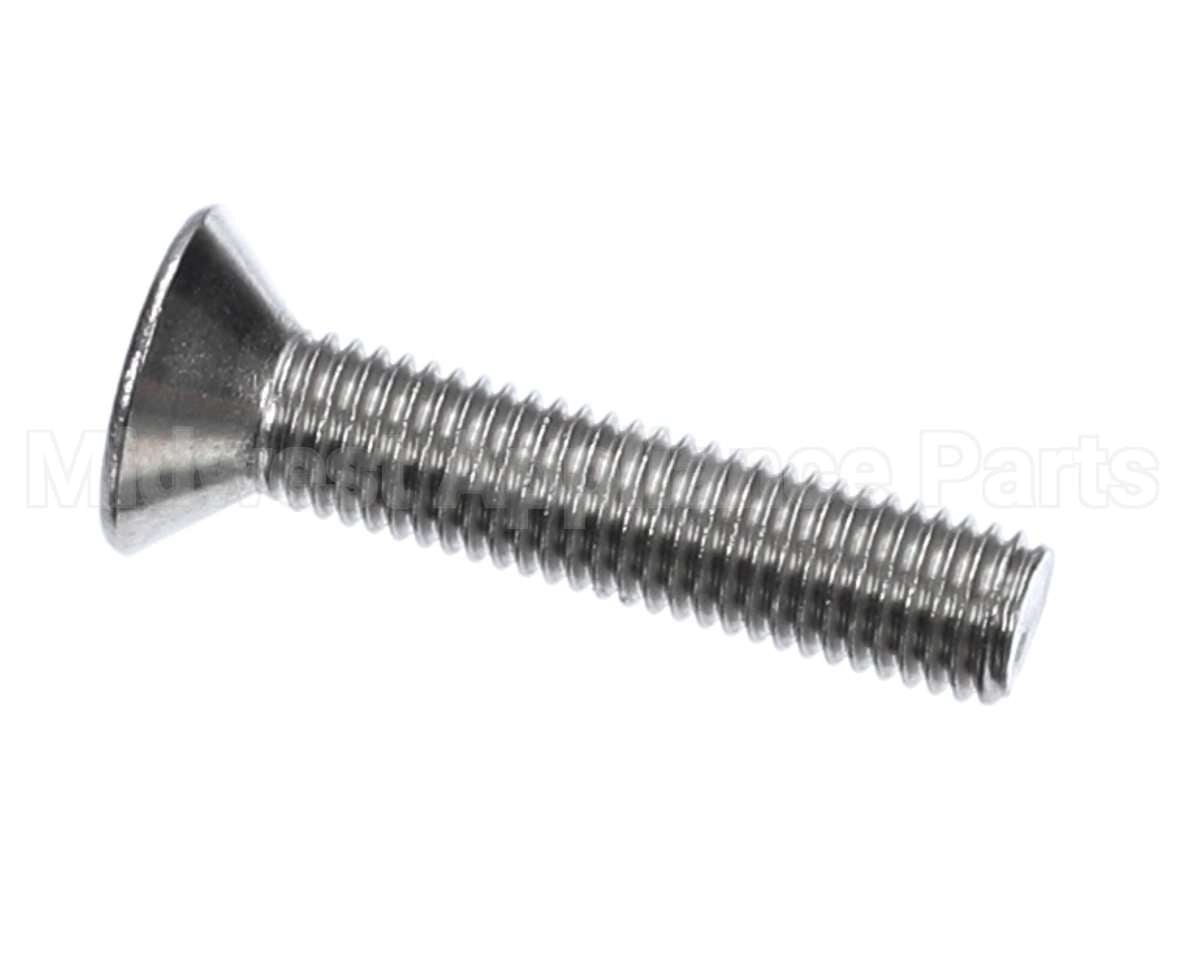 S018 Edlund Screw, 1/4-28 X 1 1/4 Ss Fh So