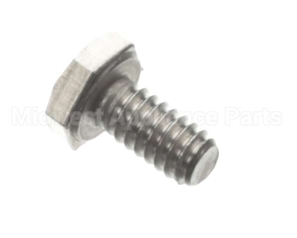 S036 Edlund Screw, 1/4-20 X 1/2 S/S Hex He