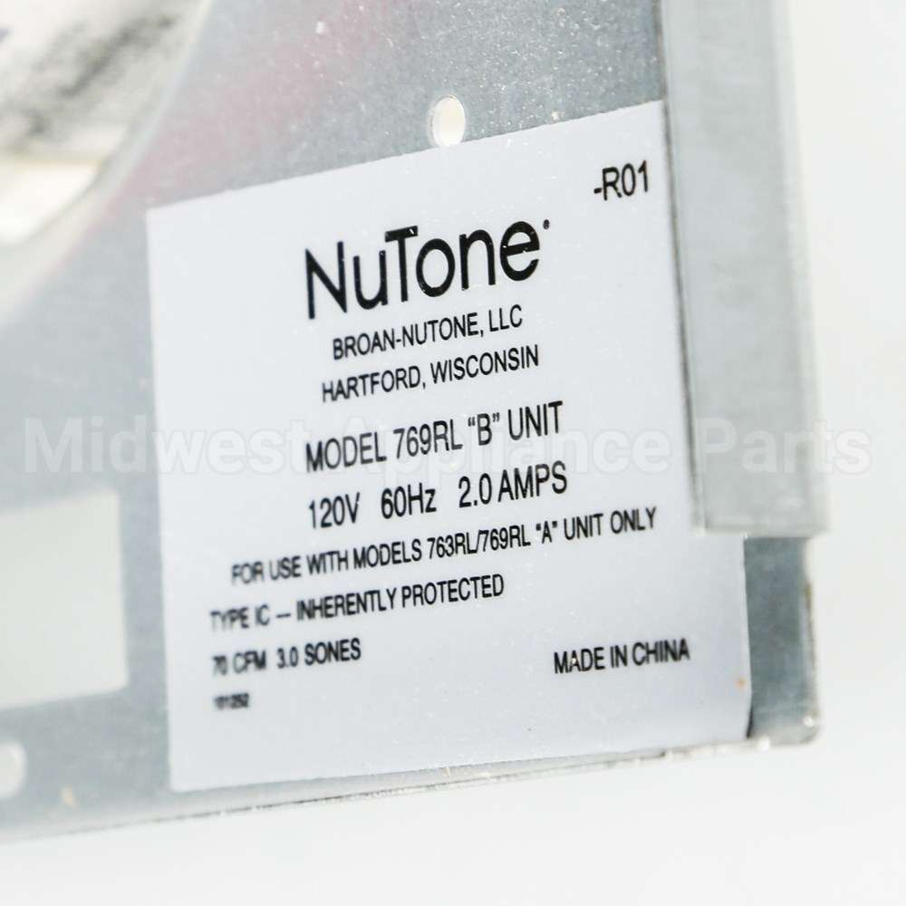 S0504B000 Broan Srv Power Unit