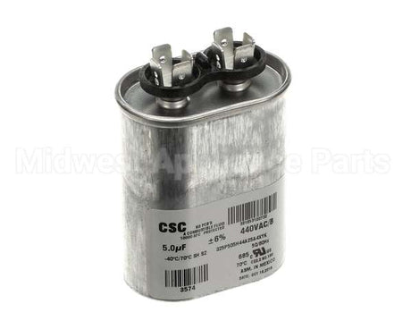 S1-02420062700 York Single Run Capacitor, 5Mfd,440V,Flat