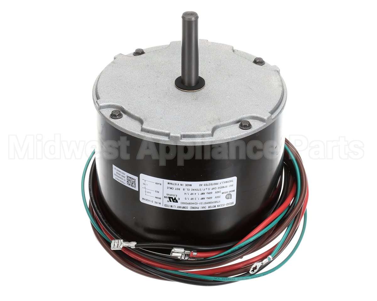 S1-02440890000 York Motor Condenser,1/4,850/1,Cw,230-1-50/60