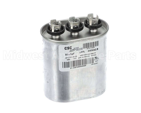 S1-CAP4405030DF York 440V 30/5Mfd Run Dual Cap Flat