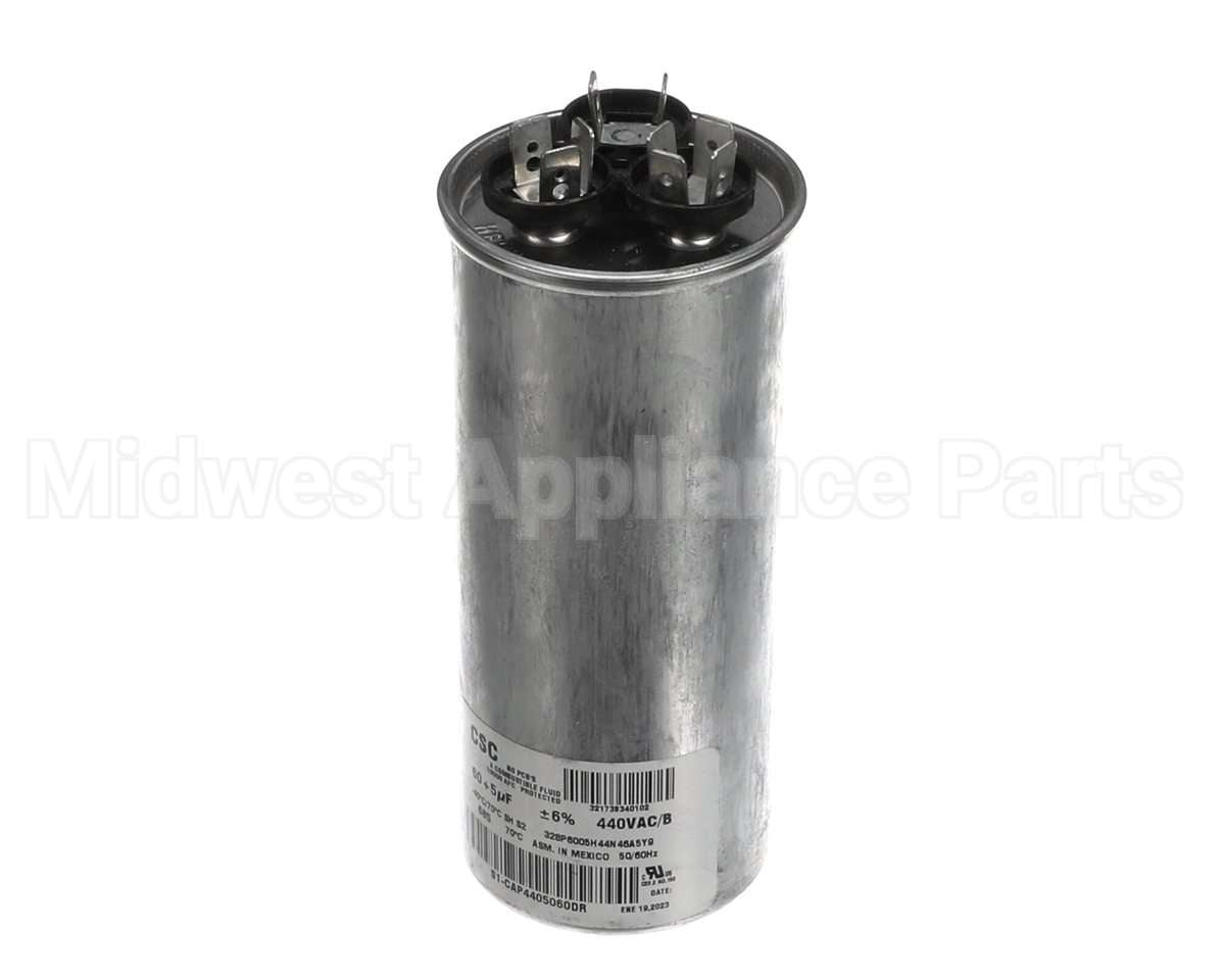 S1-CAP4405060DR York 440V 60/5Mfd Run Dual Cap Rnd