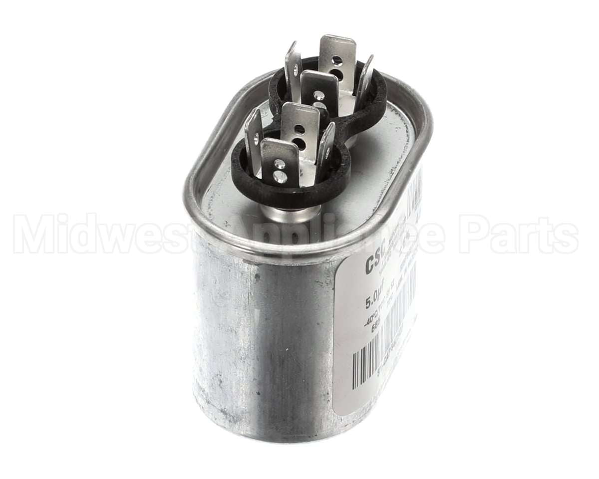 S1-CAP44050F York Capacitor,Run Single,5Mfd,440V,Flat