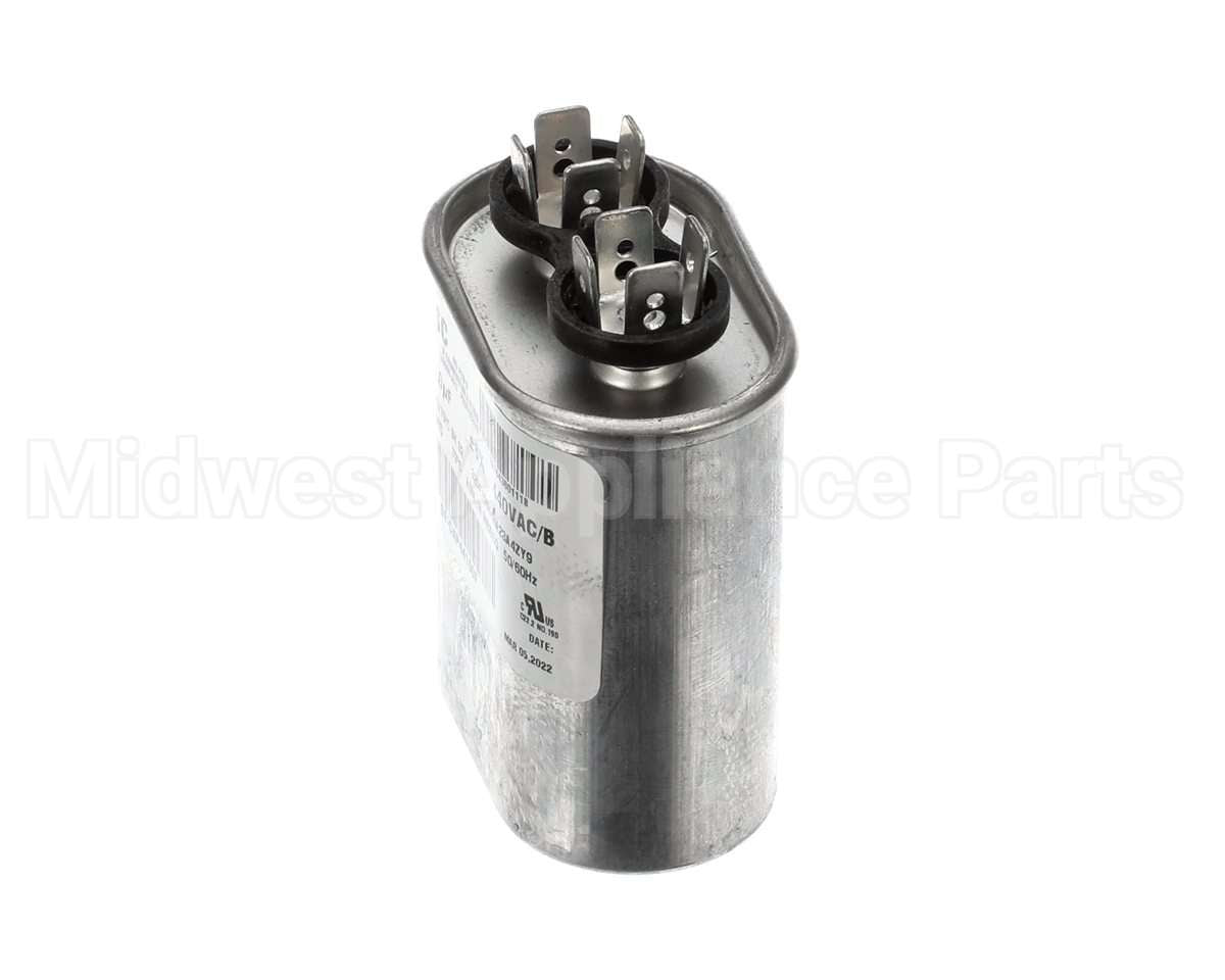 S1-CAP44100F York 440V 10Mfd Run Single Cap Flat