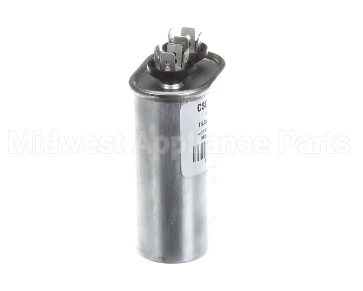 S1-CAP44150F York 440V 15Mfd Run Single Cap Flat