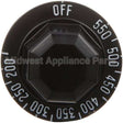 S1055A Compatible Bakers Pride Dial - Off/200-550F