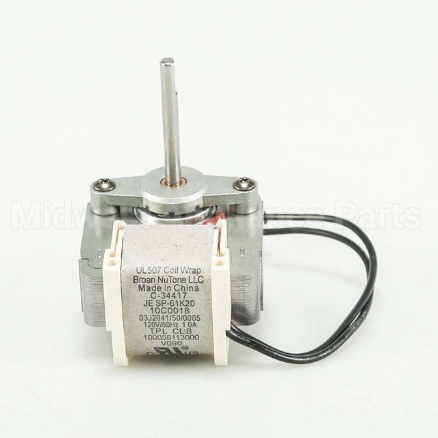 S34417000 Broan Obe105286 Nt Srv Asm Motor-Was 16666