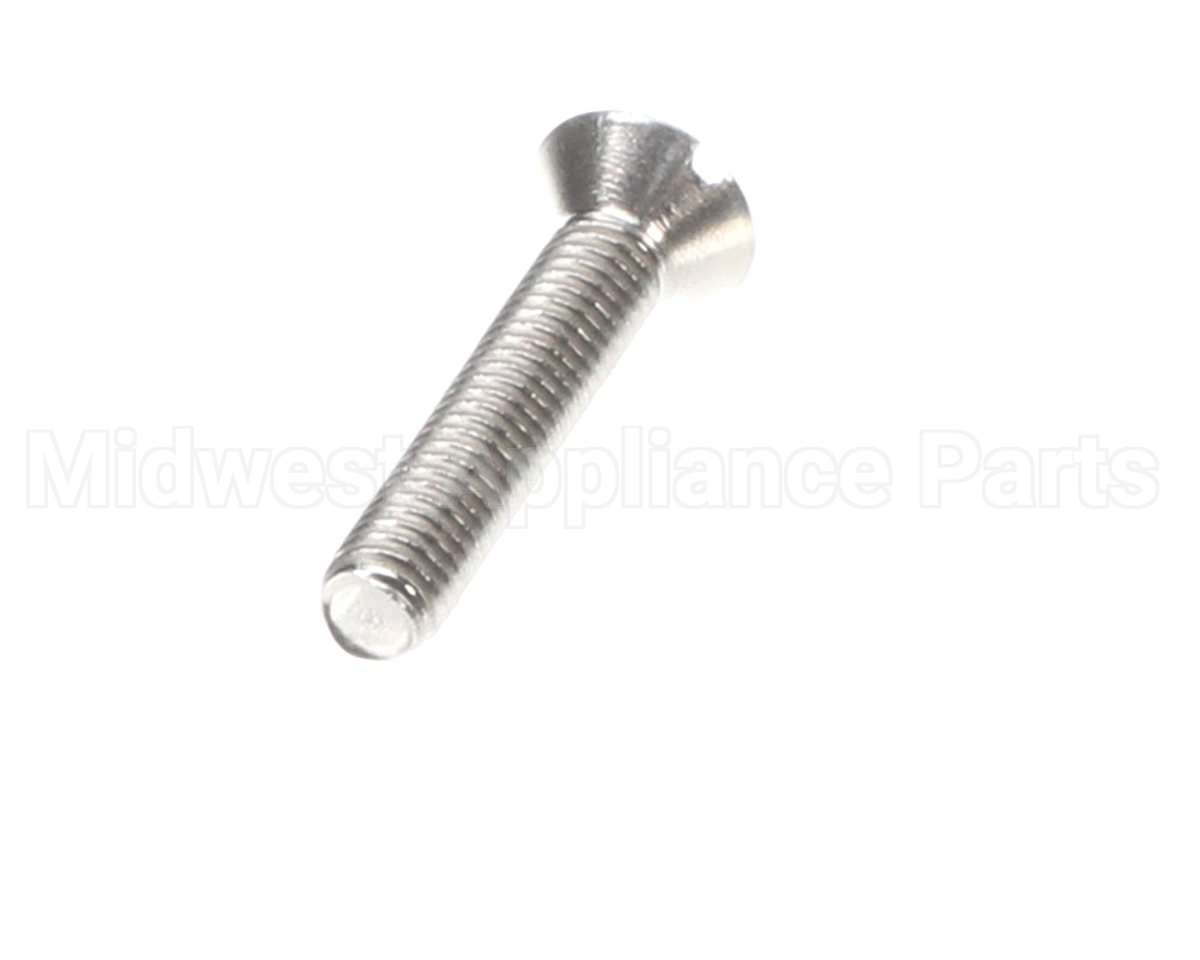 S503 Edlund Screw, 10-32 X 1 S/S Fh Slotte