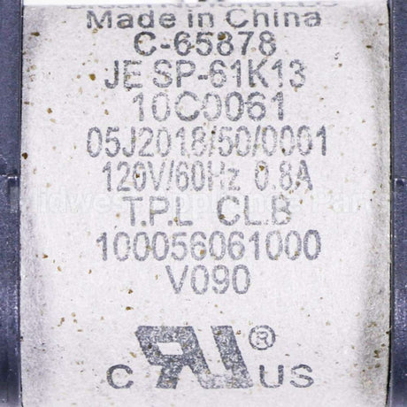 S65878000 Broan Obe105854 Nt Srv Asm Motor #J239-596-328