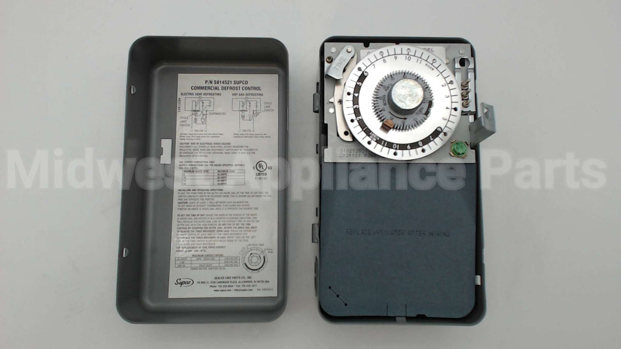 S8145-21 Supco Time Init-Temp/#Term 240V-50Hz