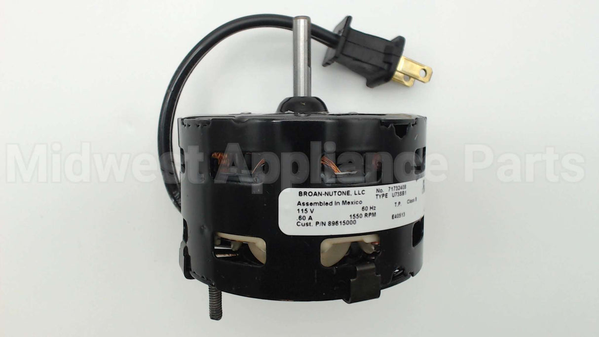 S89615000 Broan Nt Srv Asm Motor