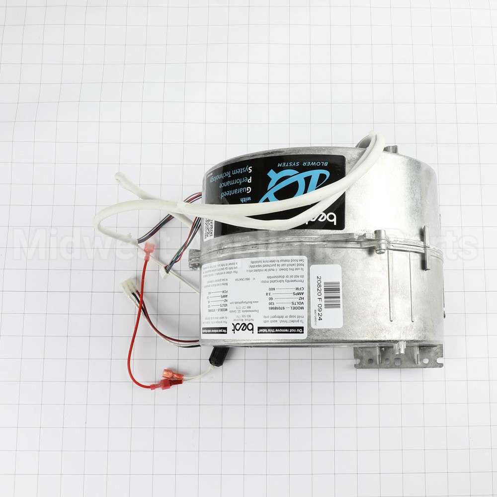 S97018985 Broan Srv Blower Assy Dual Bldc