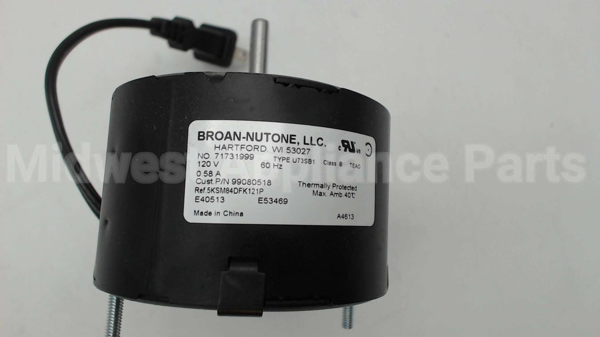 S99080518 Broan Srv Motor F/684(M)