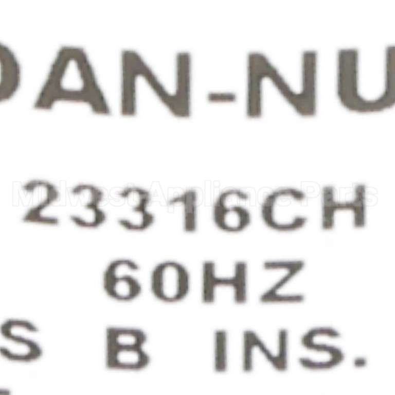 S99080596 Broan Srv Motor F/10N Utility Fan